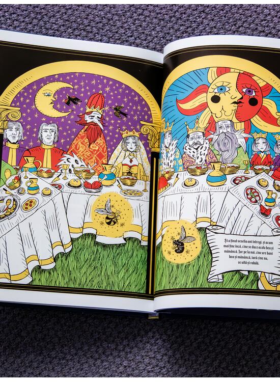 Copertă produs Povestea lui Harap-Alb. Adaptare și ilustrații de Manuela Manița - gallery big 4