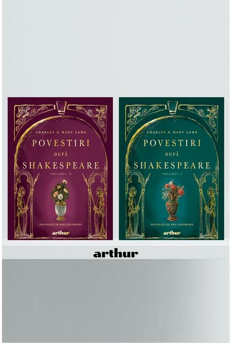 Copertă produs Pachet Povestiri după Shakespeare ( 2 volume ilustrate)