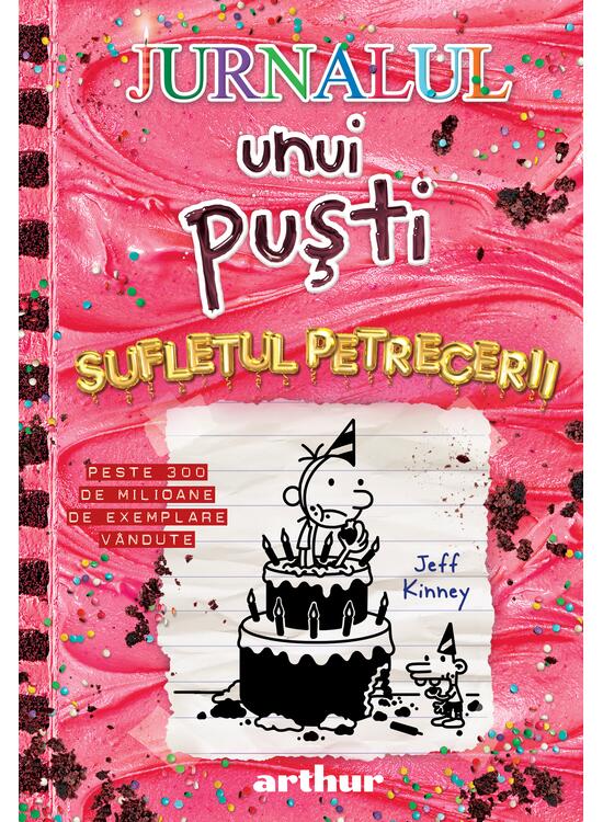 Copertă produs Pachet Jurnalul unui Puști ( Sufletul petrecerii, jurnalul meu, pix) - gallery big 2