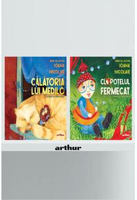 Copertă produs Pachet de autor Ioana Nicolaie (Călătoria lui Medilo, Clopoțelul fermecat)