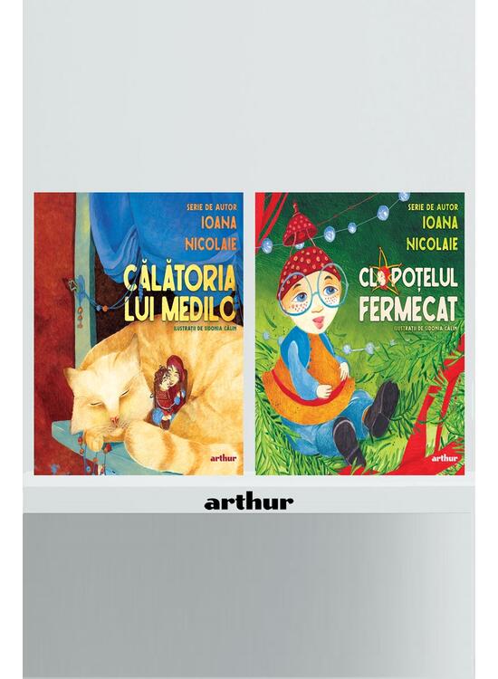 Copertă produs Pachet de autor Ioana Nicolaie (Călătoria lui Medilo, Clopoțelul fermecat) - gallery big 1