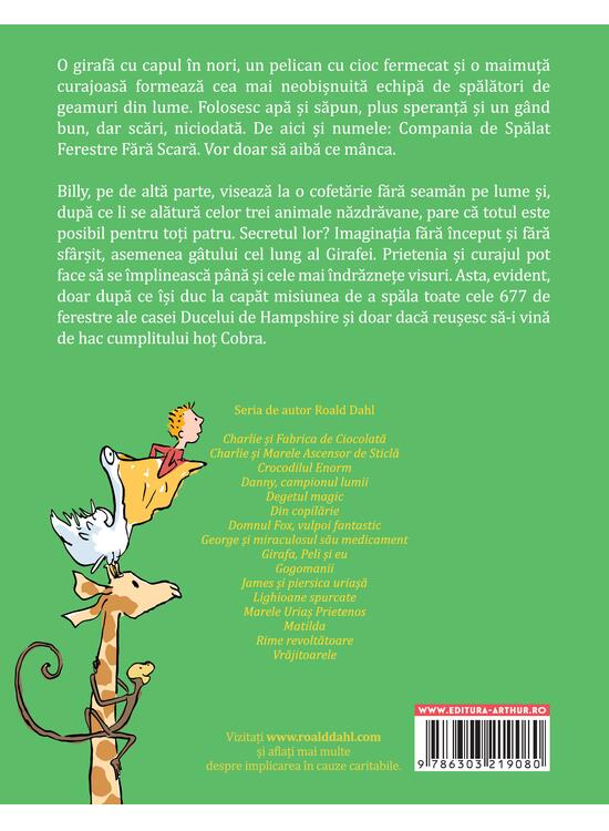 Copertă produs Pachet Roald Dahl (Girafa, Crocodilul, Degetul magic) - gallery big 2