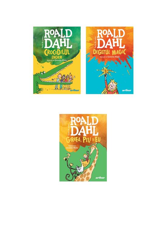 Copertă produs Pachet Roald Dahl (Girafa, Crocodilul, Degetul magic) - gallery big 7