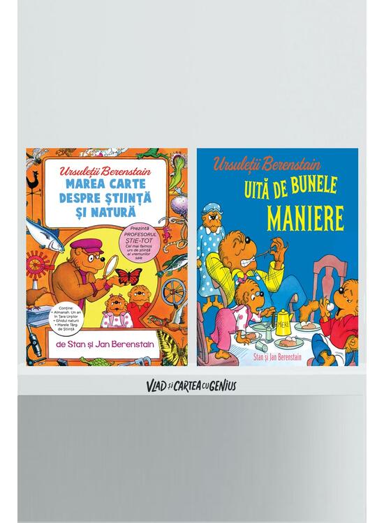Copertă produs Pachet Ursuleții Berenstain (bunele mariere, știință și natură) - gallery big 1