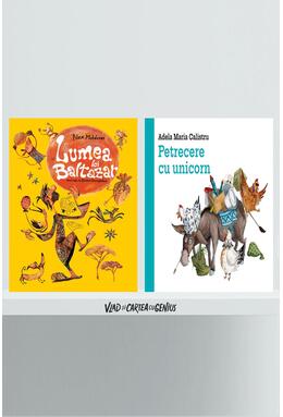 Copertă produs Pachet povești 4-7 ani (Petrecere cu unicorn, Lumea Lui Balthazar)