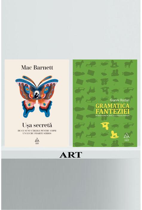 Copertă produs Pachet g&acirc;ndire creativă ( Ușa secretă, Gramatica fanteziei)