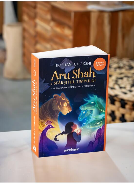Copertă produs Aru Shah și sf&acirc;rșitul timpului | paperback - gallery big 3