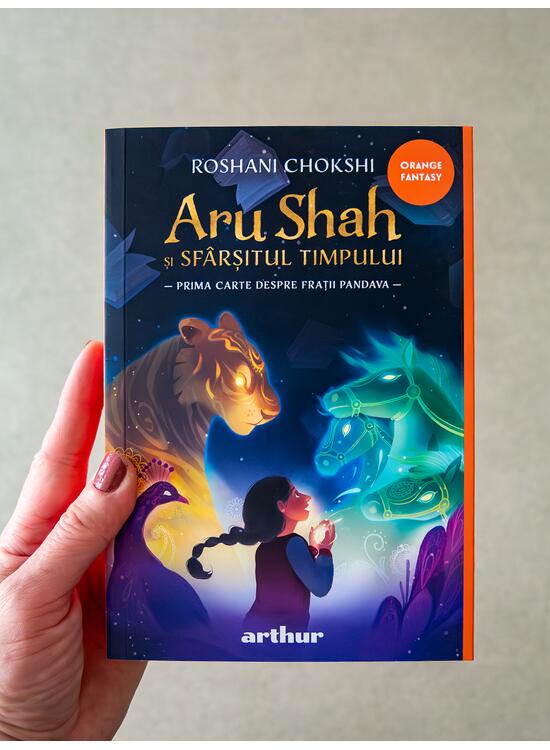Copertă produs Aru Shah și sf&acirc;rșitul timpului | paperback - gallery big 5