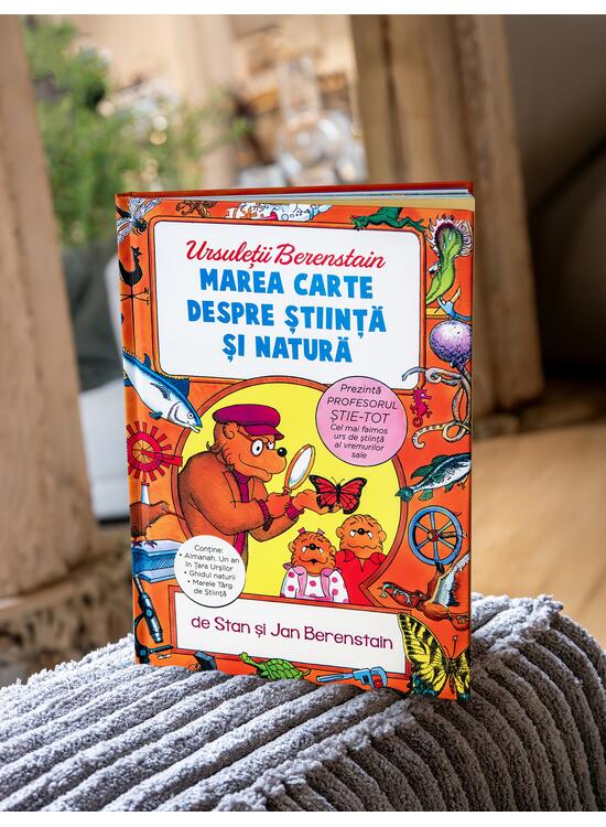 Copertă produs Ursuleții Berenstain. Marea carte despre știință și natură - gallery big 3