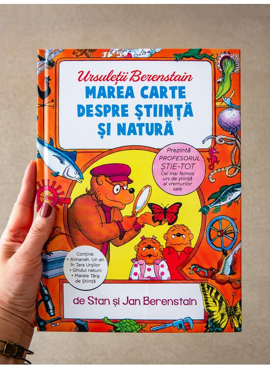 Copertă produs Ursuleții Berenstain. Marea carte despre știință și natură - gallery big 6