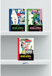 Copertă produs Pachet Aventuri &icirc;n Momilandia banda desenată ( 3 volume)