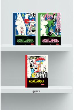 Copertă produs Pachet Aventuri &icirc;n Momilandia banda desenată ( 3 volume)