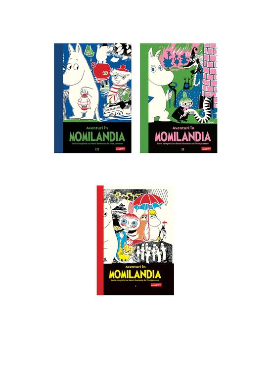 Copertă produs Pachet Aventuri &icirc;n Momilandia banda desenată ( 3 volume) - gallery big 5