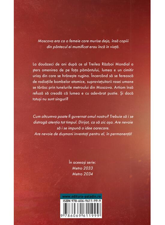 Copertă produs Metro 2035 | paperback - gallery big 2