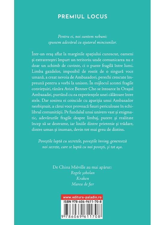 Copertă produs Orașul Ambasadei ediție paperback - gallery big 2