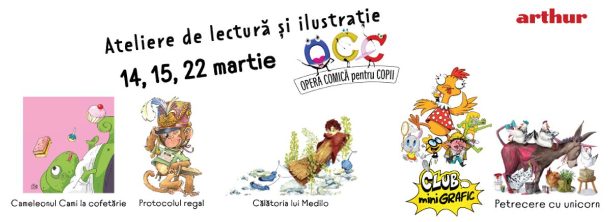 Atelierele de lectură și ilustrație la OCC