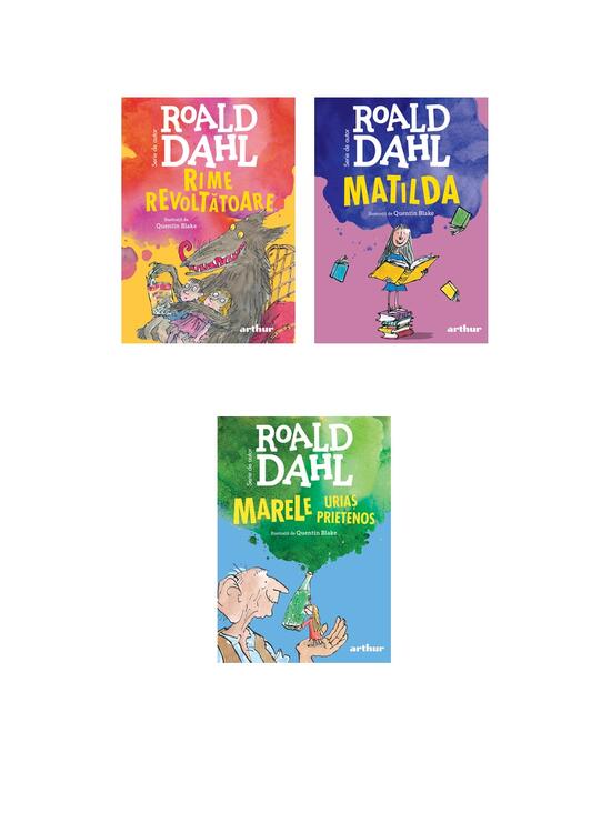Copertă produs Pachet Roald Dahl (Matilda, Marele Uriaș Prietenos, Rime revoltătoare) - gallery big 4