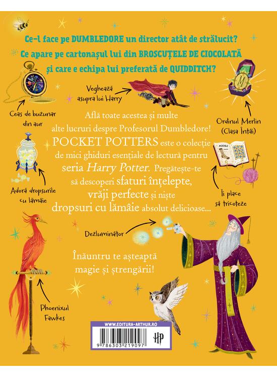 Copertă produs Pocket Potters 5. Ghiduri pentru Seria Harry Potter de J.K. Rowlling: Profesorul Dumbledore - gallery big 2