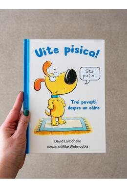 Copertă produs Uite pisica! Trei povești despre un c&acirc;ine