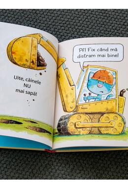Copertă produs Uite c&acirc;inele! Trei povești despre o pisică