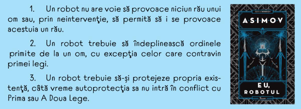 &bdquo;Eu, robotul&rdquo;, Isaac Asimov