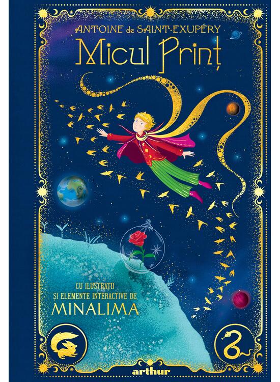 Copertă produs Micul Prinț. Ediție ilustrată MinaLima - gallery big 1