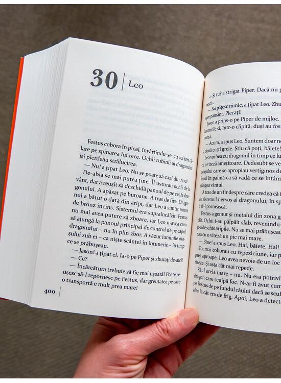 Copertă produs Eroii Olimpului #1. Eroul pierdut | paperback - gallery big 4