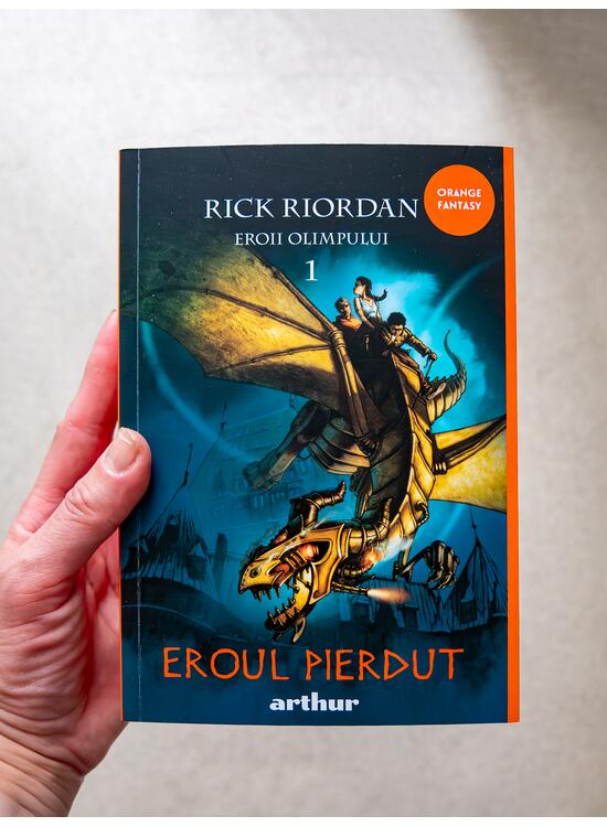 Copertă produs Eroii Olimpului #1. Eroul pierdut | paperback - gallery big 5