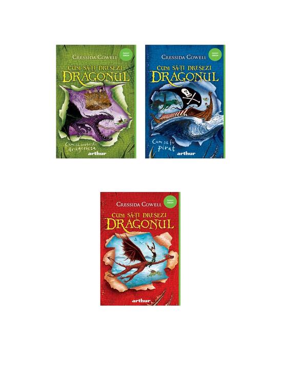 Copertă produs Pachet Cum să-ți dresezi dragonul  (4 volume) Cressida Cowell - gallery big 5
