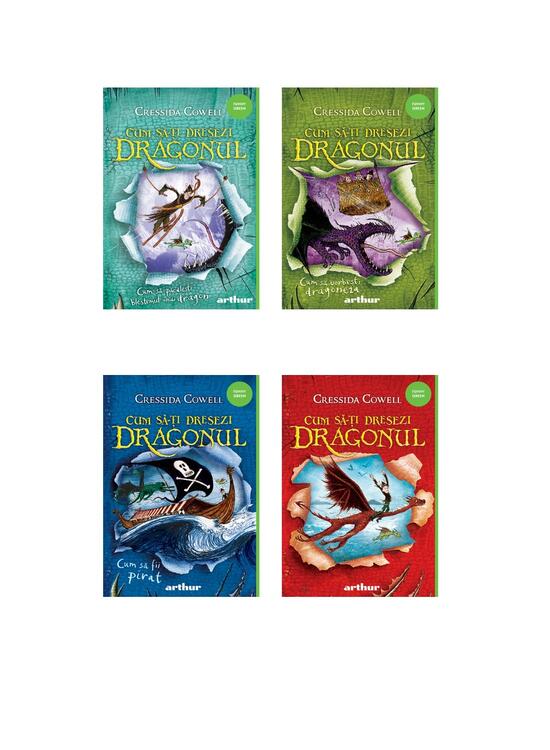 Copertă produs Pachet Cum să-ți dresezi dragonul  (4 volume) Cressida Cowell - gallery big 6