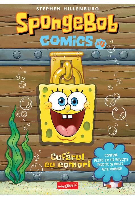 Copertă produs SpongeBob Comics #4. Cufărul cu comori