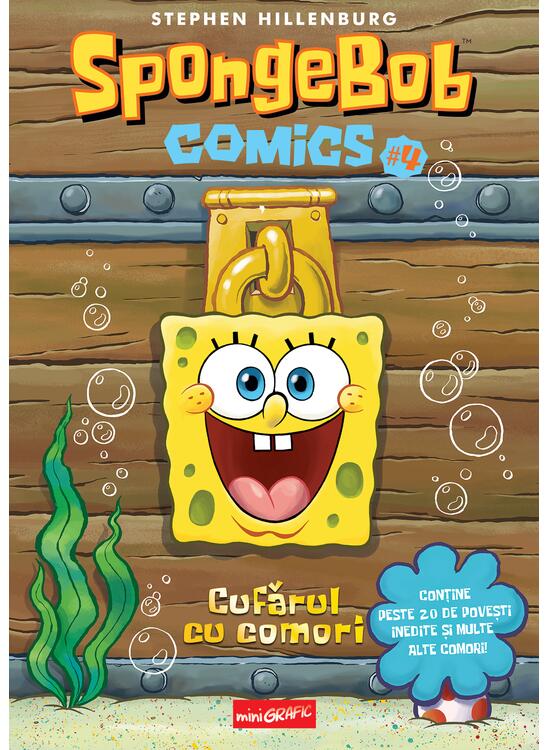 Copertă produs SpongeBob Comics #4. Cufărul cu comori - gallery big 1