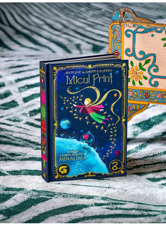 Copertă produs Micul Prinț. Ediție ilustrată MinaLima - gallery big 3