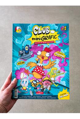 Copertă produs Club miniGrafic 1. Aventuri și cunoaștere &icirc;n benzi desenate