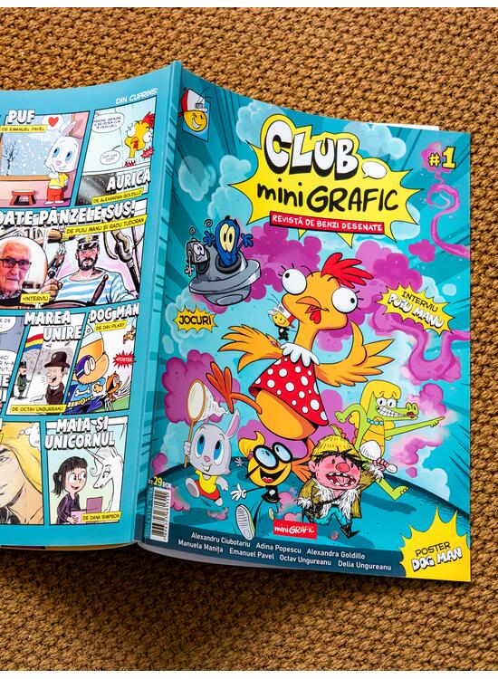 Copertă produs Club miniGrafic 1. Aventuri și cunoaștere &icirc;n benzi desenate - gallery big 6