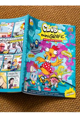 Copertă produs Club miniGrafic 1. Aventuri și cunoaștere &icirc;n benzi desenate