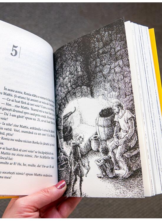Copertă produs Ronia, fată de t&acirc;lhar | paperback - gallery big 5