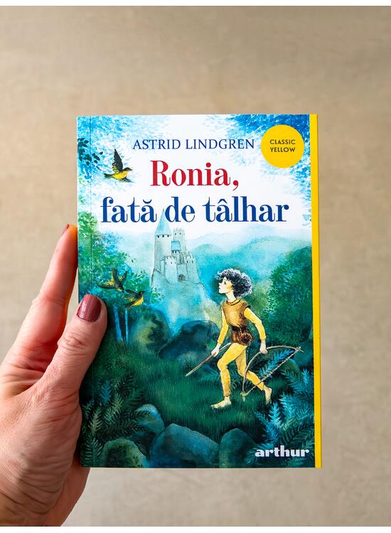 Copertă produs Ronia, fată de t&acirc;lhar | paperback - gallery big 6
