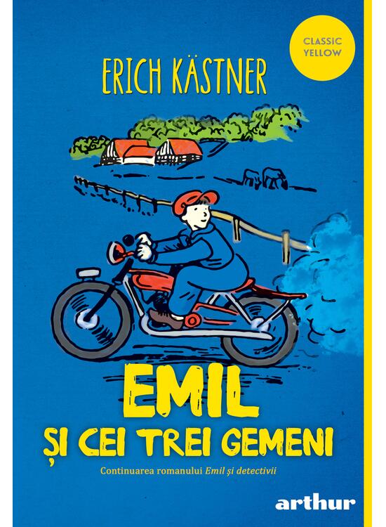 Copertă produs Emil şi cei trei gemeni | ediție paperback - gallery big 1