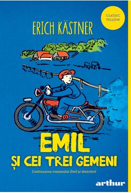 Copertă produs Emil şi cei trei gemeni | ediție paperback