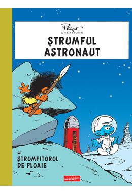 Copertă produs Ștrumful astronaut și ștrumfitorul de ploaie