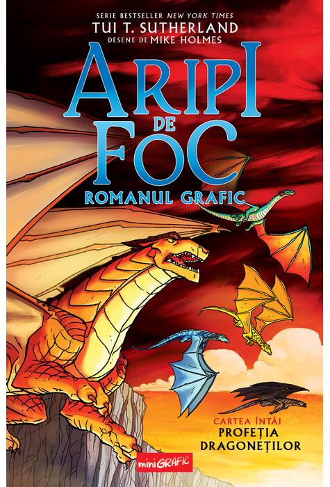 Copertă produs Aripi de foc #1. Profeția dragoneților