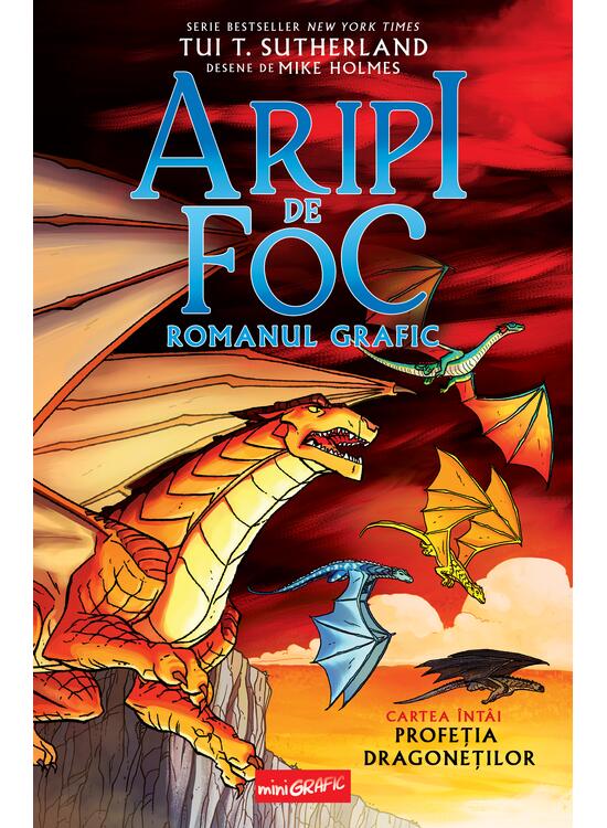 Copertă produs Aripi de foc #1. Profeția dragoneților - gallery big 1