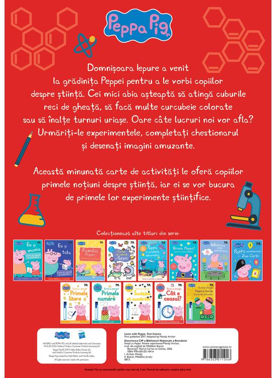Copertă produs &Icirc;nvață cu Peppa. Primele experimente - gallery big 2