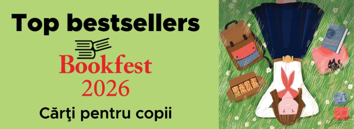 Top bestsellers Bookfest 2026 | Carti pentru copii