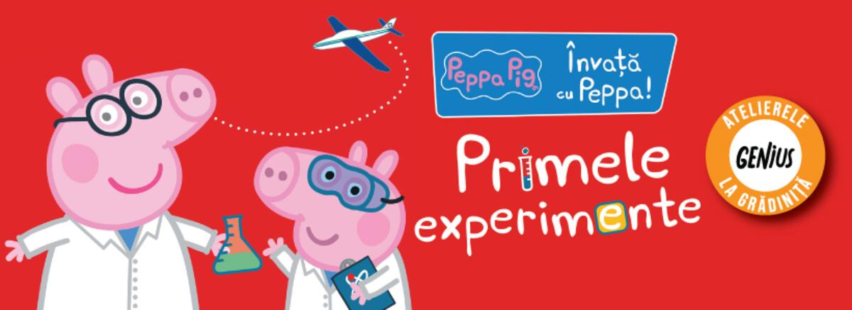 Genius la grădiniță #127 &Icirc;nvață cu Peppa. Primele experimente