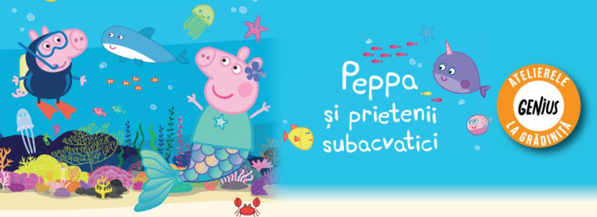 Genius la grădiniță #128 Peppa și prietenii subacvatici