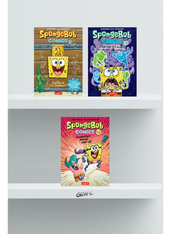 Copertă produs Pachet SpongeBob Comics (volumele 2-4) - gallery big 1