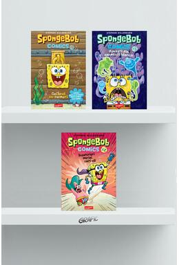 Copertă produs Pachet SpongeBob Comics (volumele 2-4)