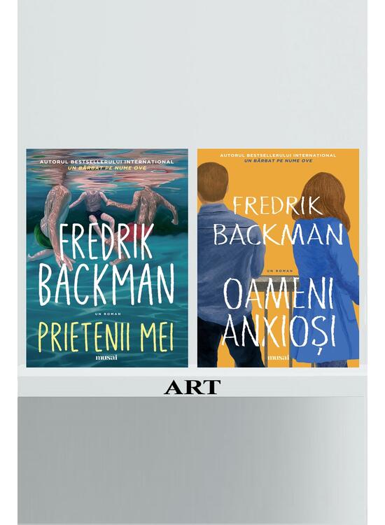 Copertă produs Pachet F. Backman (Prietenii mei, Oameni anxioși) - gallery big 1